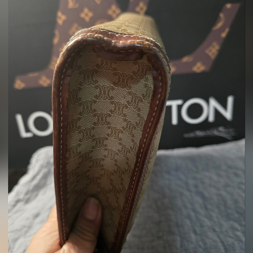 Celine Vintage Macadame Clutch - Picture 5 of 13